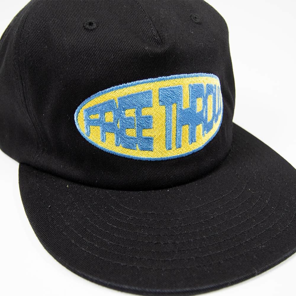 Oval Logo Cap - Black