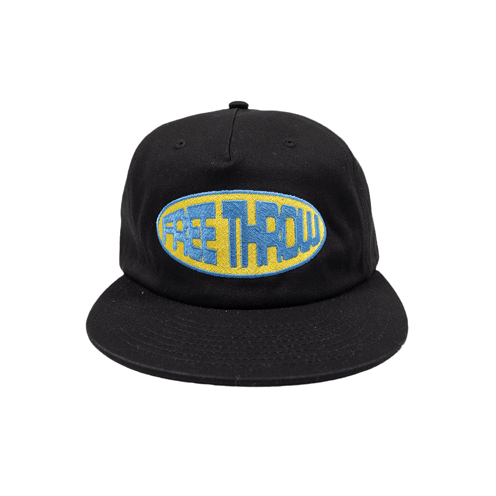 Oval Logo Cap - Black