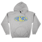 Oval Logo Hoodie - Grey