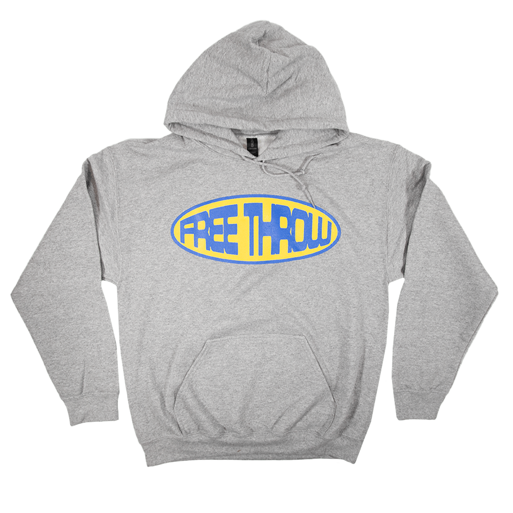 Oval Logo Hoodie - Grey