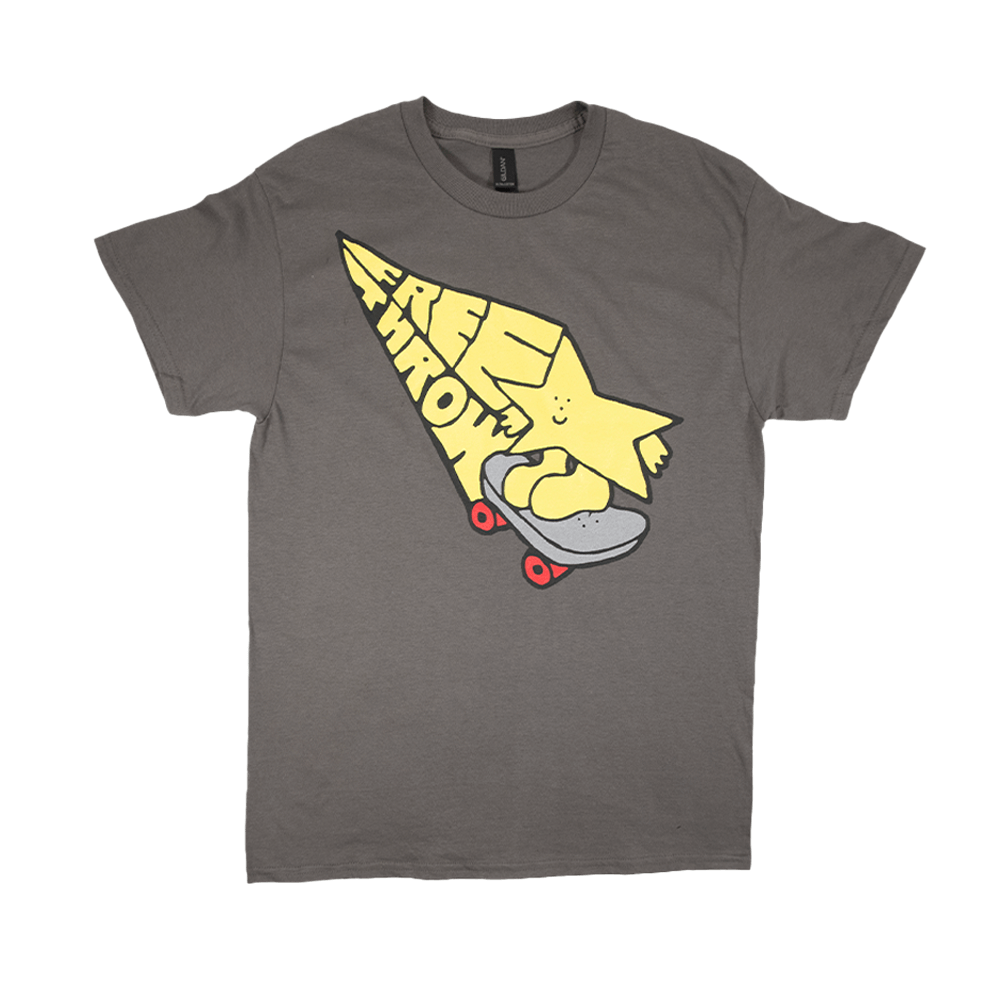 Skating Star Tee - Grey